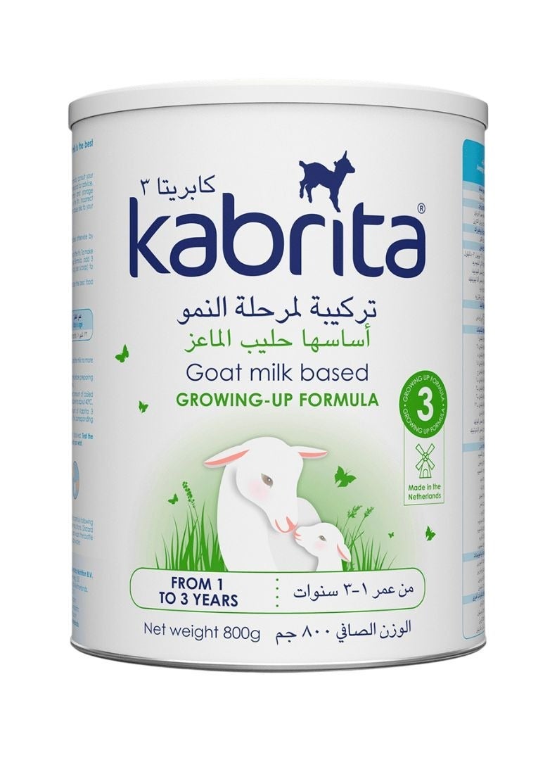 KABRITA Stage 3 Goat Milk Based Growing Up Formula 800g